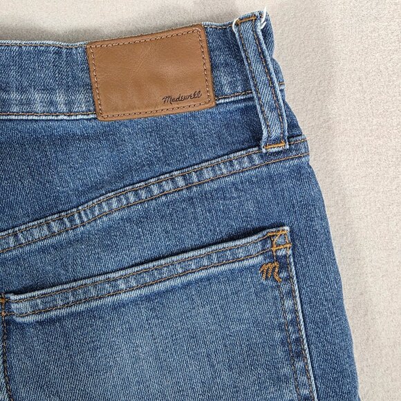 Madewell Jeans Womens 26 Blue Denim High Rise The Perfect Vintage Crop Jean - Picture 8 of 13